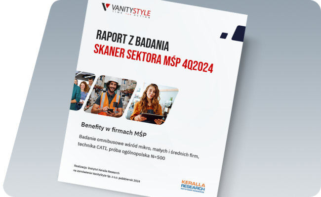 Raport Benefity w firmach MŚP