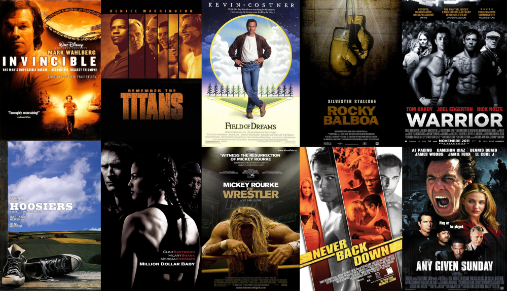 10 NAJBARDZIEJ MOTYWUJĄCYCH FILMÓW O SPORCIE